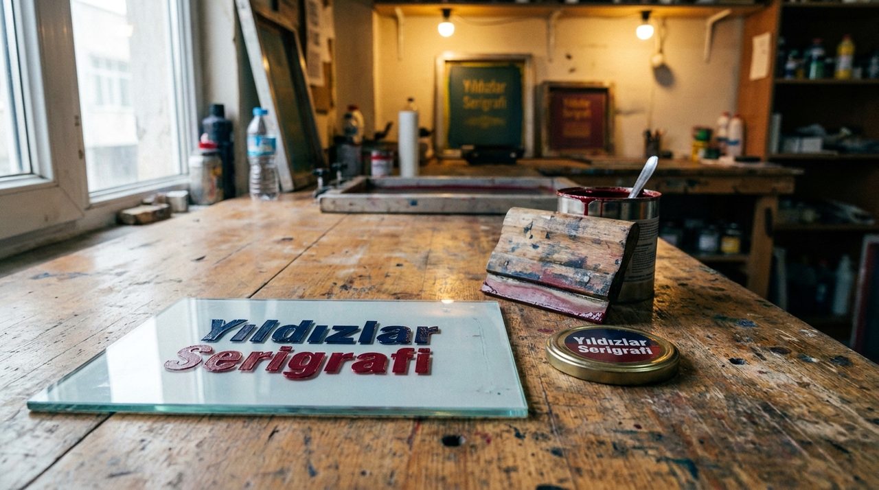 Serigrafi Baskı uygulaması
